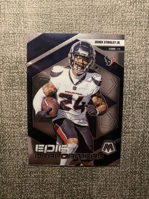 2025 Panini Mosaic #6 Derek Stingley Jr. Epic Performers Houston Texans