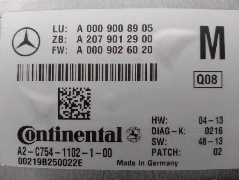 A0009008905 modulo elettronico per MERCEDES-BENZ VITO TOURER (447) 2014 5153318 - Immagine 4 di 4