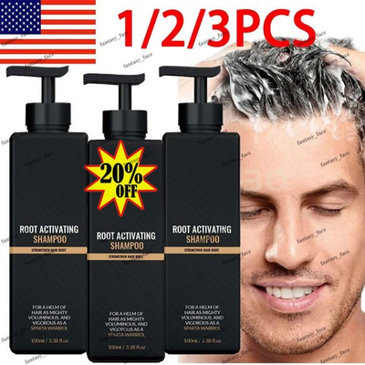 #ad 1 3PCS Root Activator Shampoo SPARTAN Hair Loss ShampooShampoo Root Activator $22.99