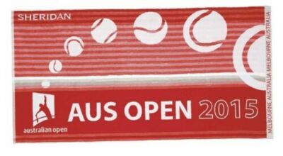 Serviette De Sport Australian Open 2015 Women's GYM Towel - Neuf, 59x90cm, édition Limitée