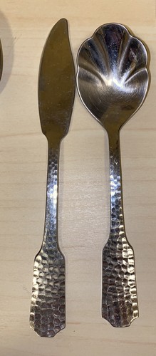 RETRONEU Aberdeen gehämmert Besteck 18/8 Edelstahl Menge 55 - Bild 8 von 11