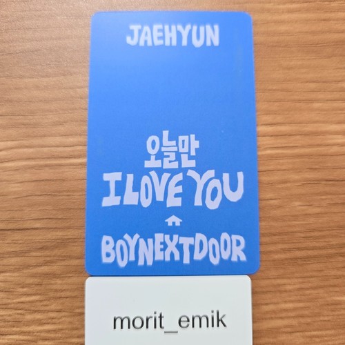 BOYNEXTDOOR JAEHYUN Japan LINE MUSIC Gewinner Fotokarte PC IF I SAY, I LOVE YOU - Bild 8 von 24
