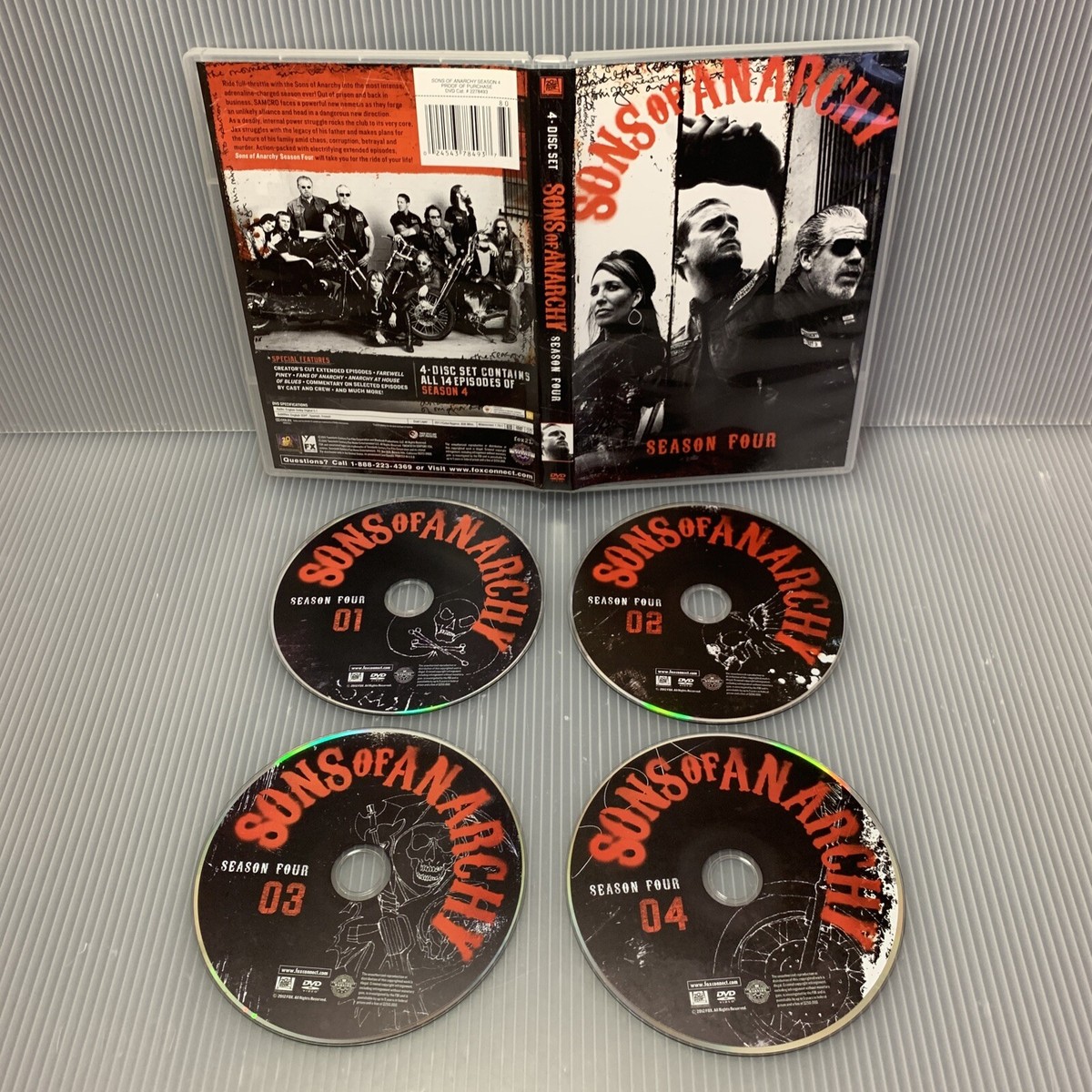 Sons of Anarchy: Complete Series, Seasons 1-7 (DVD, 30 Disc Set