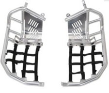 ノブ Tusk Foot Peg Nerf Bars Heel Guards ARCTIC CAT DVX 400 2004-2008