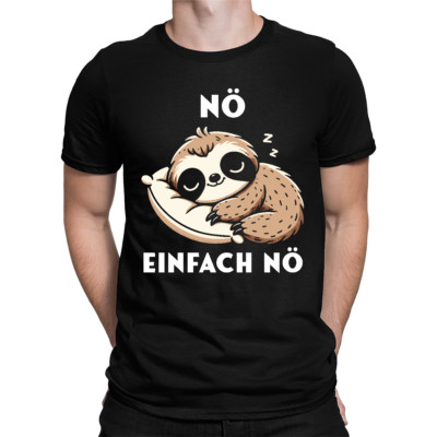 Einfach NÖ Faultier Herren T-Shirt
