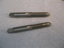 3/8-18 NS Spiral Point Plug Taps 4fl HS GH3, Import 2pc Lot