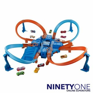 criss cross crash hot wheels track set
