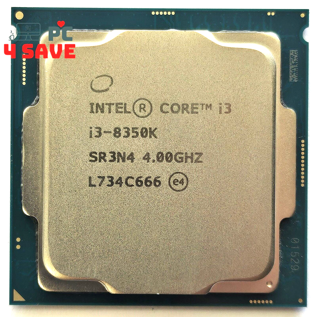 8th Gen Intel Core i3-8350K 4GHz 4-Core 8MB LGA1151 Desktop CPU