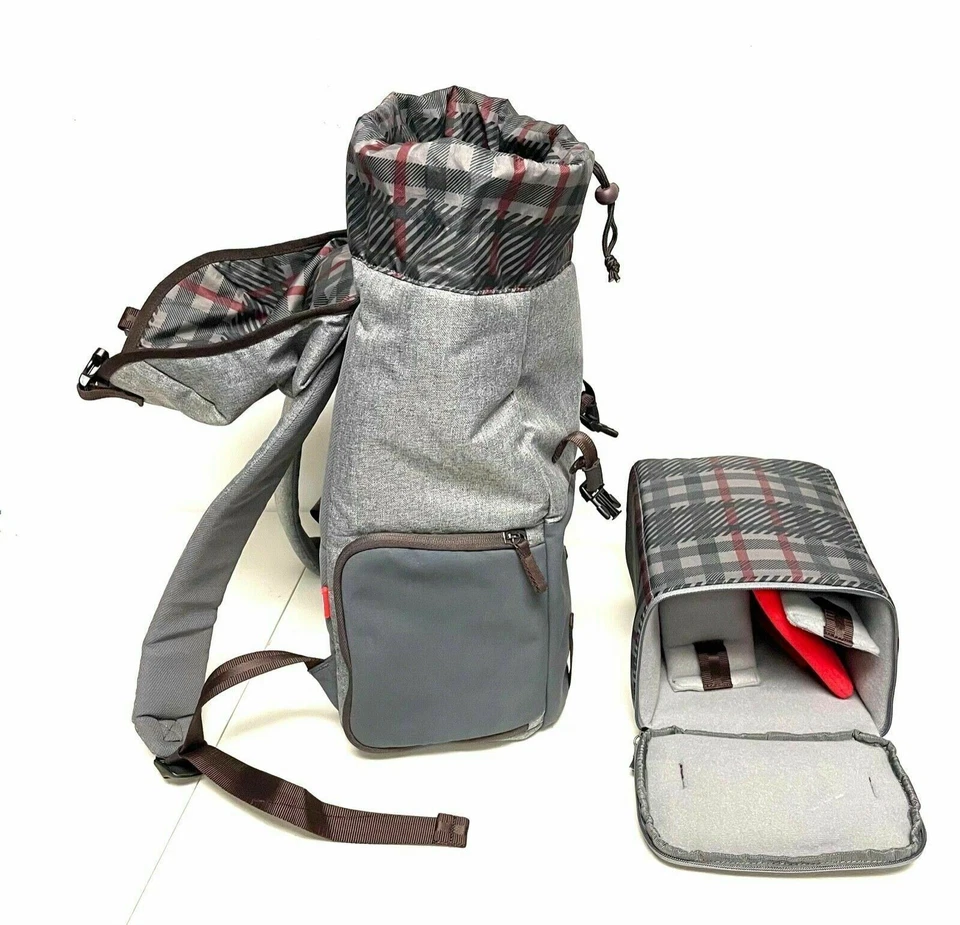 Manfrotto Camera Bag Backpack Windsor Explorer and Laptop for DSLR (Gray) new - Image 4 of 4