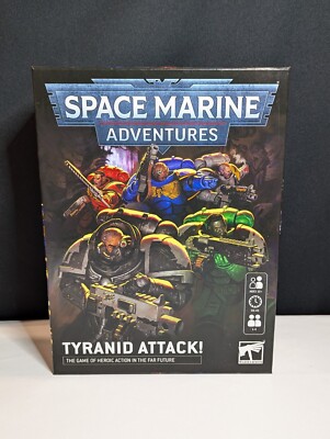 Warhammer 40k Space Marine Adventures Game Tyranid Attack Games Workshop Sealed