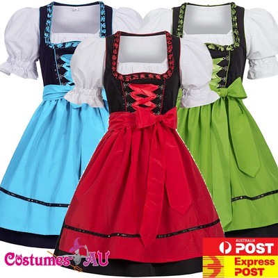 Ladies Beer Festival Costume Ladies Beer Maid Oktoberfest Costume - Foto 12
