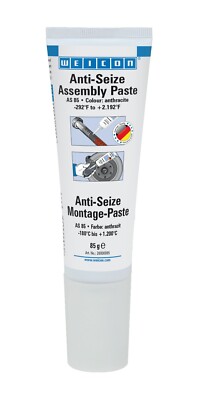 WEICON Anti-Seize Montagepaste 85 g | Schmierstoff & Korrosionsschutz anthrazit