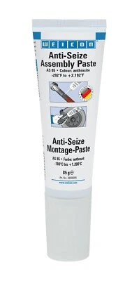 WEICON Anti-Seize Montagepaste 85 g | Schmierstoff & Korrosionsschutz anthrazit