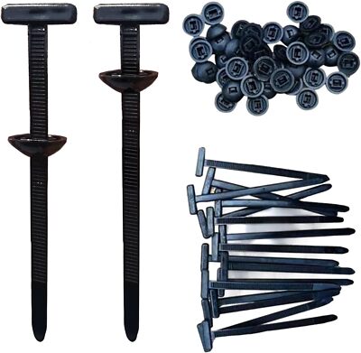 10/20/30/50/100 Pcs Button Head Zip Tie, Nylon Universal Cable Tie Buckle