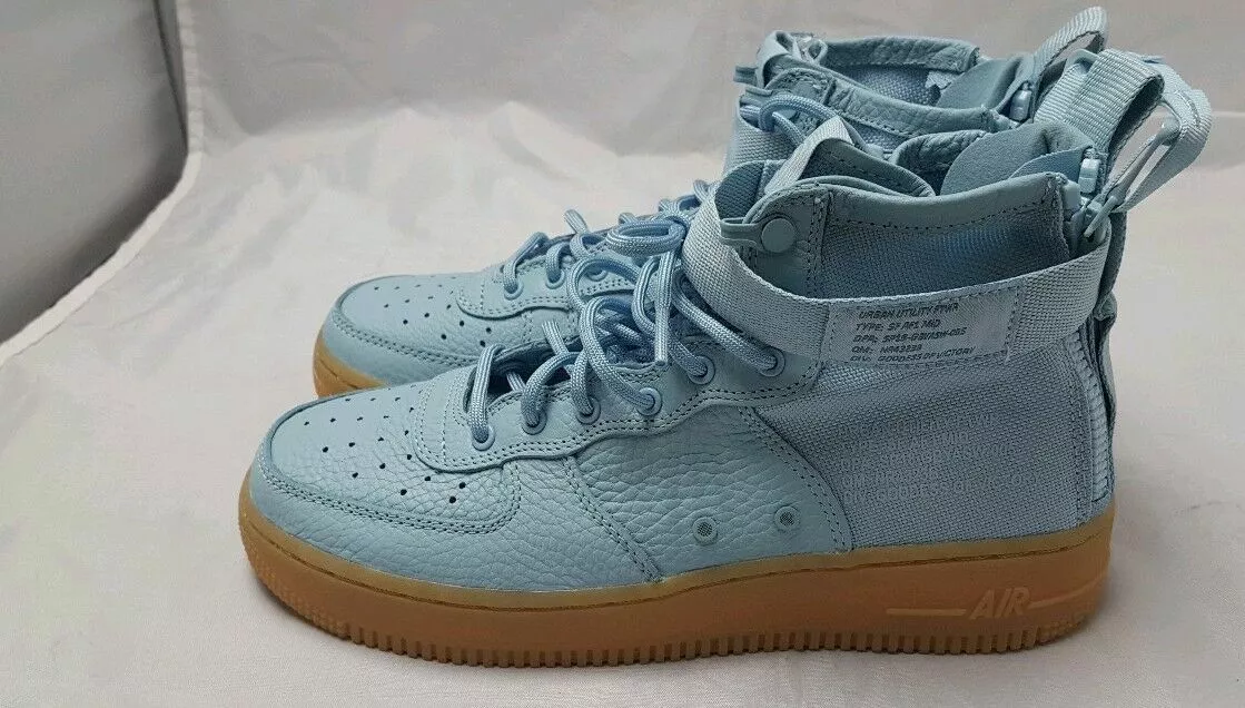 Nike SF AF1 Mid Air Force 1 (GS) Blue Sneakers (AJ0424-401) SZ 6Y