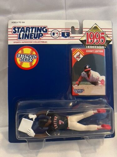 Kenny Lofton 1995 Kenner Starting Lineup Extended Series Cleveland Indians - Picture 1 of 3