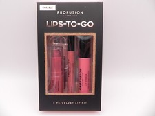 Profusion Cosmetics Lips To Go Trio 3pc Velve...