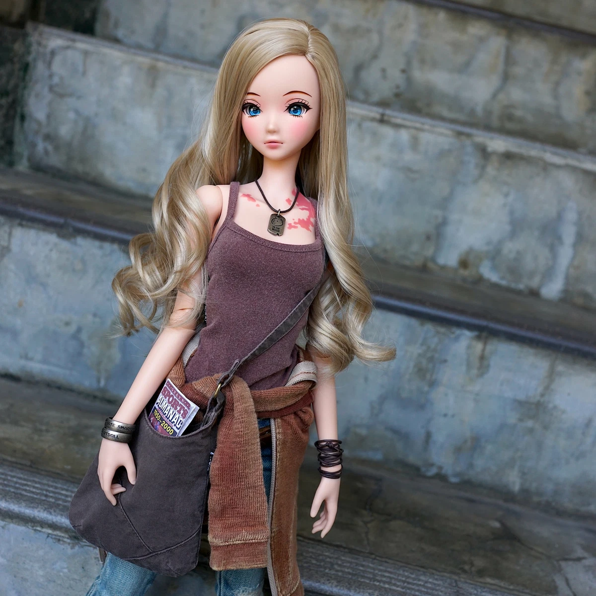 Smart doll Scavenger Satchel Bag Charcoal Accessory Fashion New