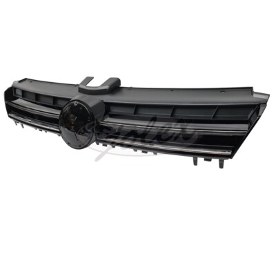 Kühlergitter Kühlergrill schwarz - chrom für VW Golf 7 VII Trendline 12-17 NEU