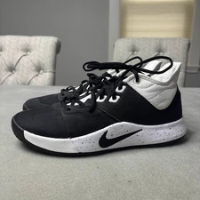 Nike PG 3 TB Black Basketball Paul George Sneakers Men's Size 11 VNDS