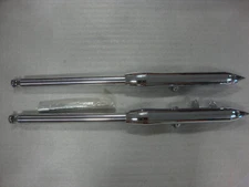 Big Dog Motorcycles OEM +2 Front End Fork Leg set Pitbull Mastiff Coyote Chrome 
