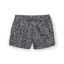 Old Navy Gender-Neutral Hybrid Swim Shorts L 10-12 Plus For Kids Gray Leopard