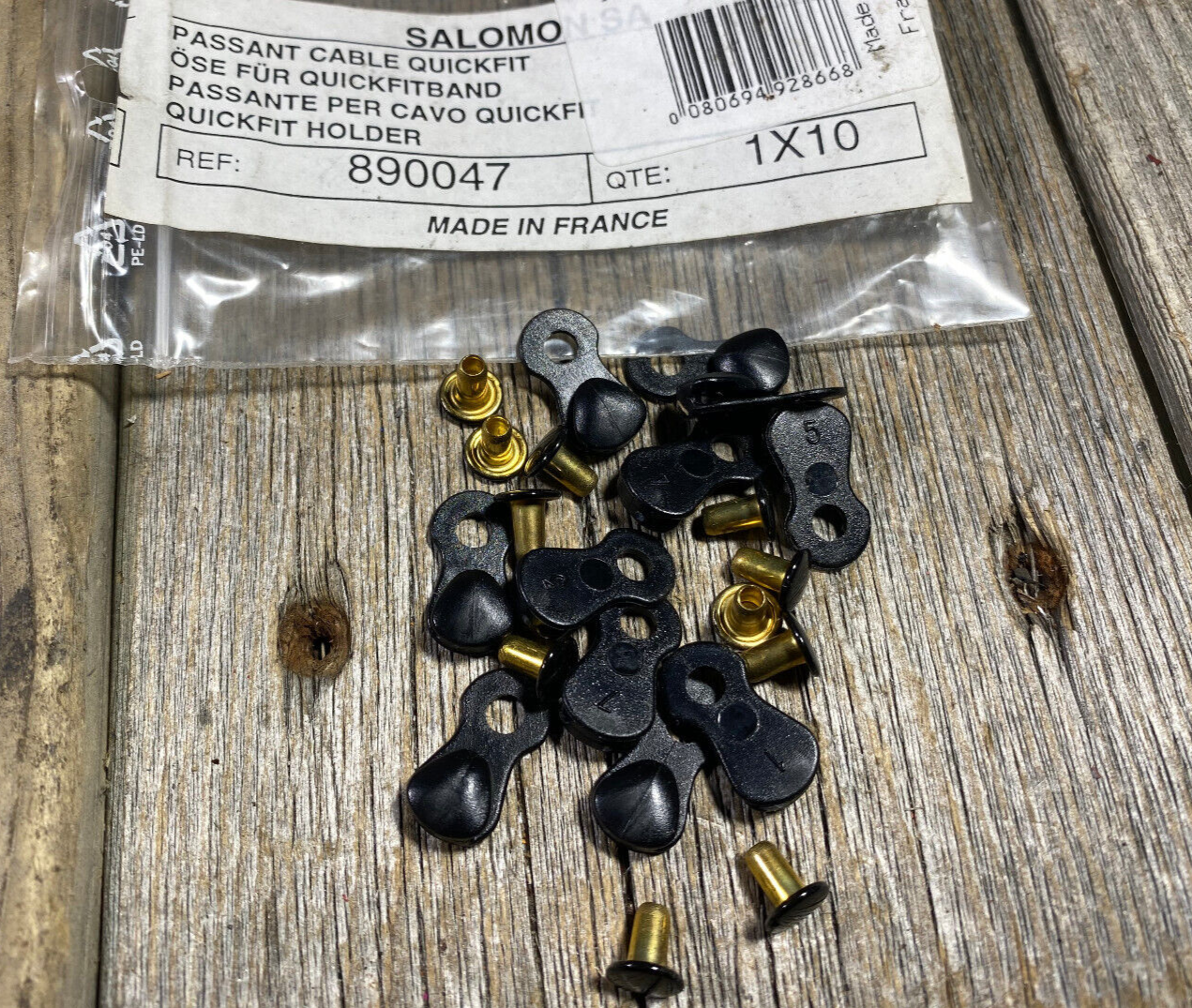 SALOMON CROSS COUNTRY SUPPORTO QUICKFIT XC STIVALI DA SCI PARTI 890047 NUOVI X10 PAIA