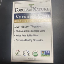 Forces of Nature Varicose Vein Organic .37 oz
