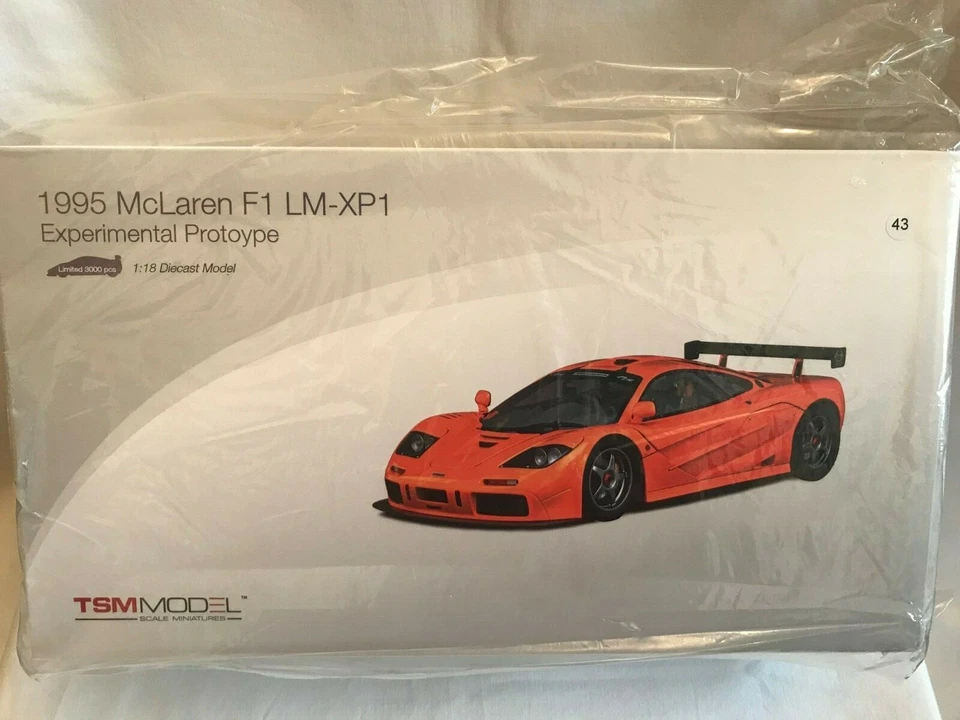 1995 Experimental Prototype True Scale Miniatures 1.18 Scale McLaren F1 LM-XP1 . - Image 2 of 4
