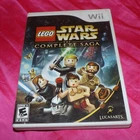 🎮 NINTENDO Wii LEGO STAR WARS THE COMPLETE SAGA VIDEO GAME NO MANUAL 2007