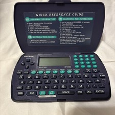 Sharp Electronic Organizer Calculator - EL-6710S