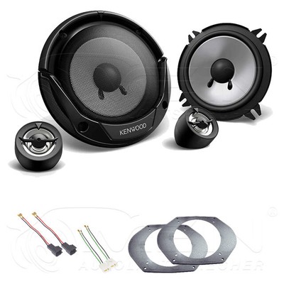 KENWOOD LAUTSPRECHER für FORD FUSION 2002-2012 Tür Heck Hinten 2-Wege 250W #APOF