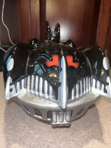 Warner Bros Batman In Batmobile Cookie Jar 1997 Ceramic (Repaired Lid) 16” - Picture 3 of 13