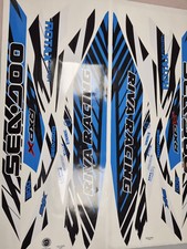 SEADOO RXP RXPX 300 blue/white for 2022 2023 decals stickers graphics kit