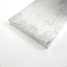 .875" thick 7/8 Aluminum 6061 PLATE 7.375" x 24.625" Long sku 186066