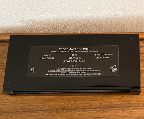 Nars Claudette St Germain Des Pres Eyeshadow Palette - Size 0.07oz / 2g x 6 NIB - Picture 7 of 9