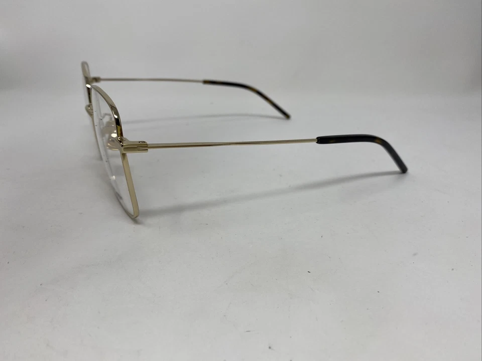 ARMAÇÃO DE ÓCULOS SAINT LAURENT SL 314 006 54/17/145 OURO ITÁLIA -G63 - Imagem 2 de 4
