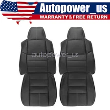 4PCS For 2009 2010 F250 F350 Super Duty Driver Passenger Top & Bottom Seat Cover