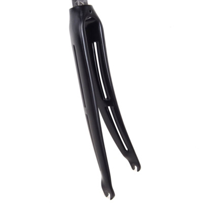 4ZA R-Flow UD Carbon Aero Rennrad Gabel 700C 1 1/8'' 300mm QR Felge Blk 6606-B11