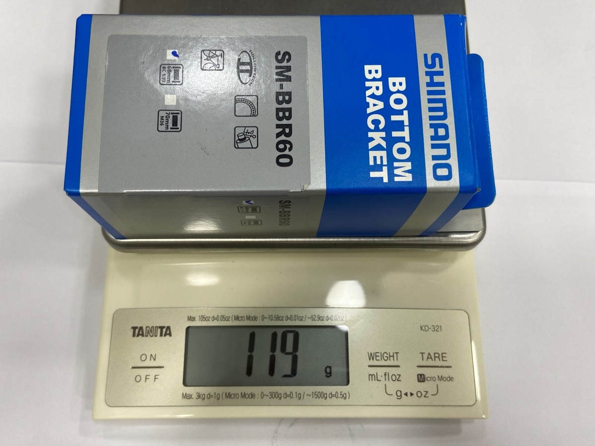 Shimano Ultegra SM-BBR60 Hollowtech II Staffa Inferiore Filettata 68 Mm - Foto 4