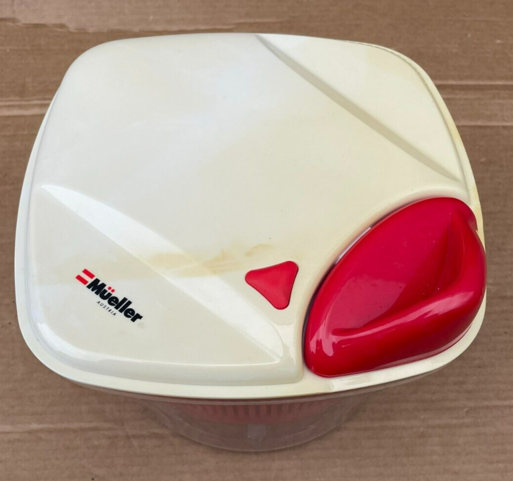 Mueller Austria Large 5L Salad Spinner Vegetable Washer with Bowl eBay