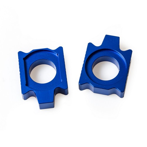 CNC Axle Block Kit Chain Adjuster For Yamaha YZ 250FX 450FX YZ 125 250