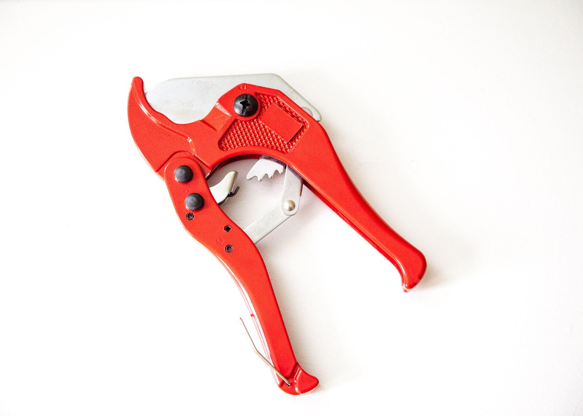 KOTTO Ratchet PEX Crimping Clamp Cinch Tool & Pipe Hose Cutter Meets