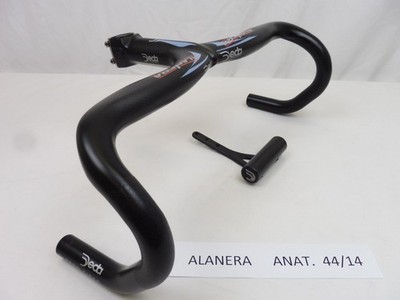 Deda Alanera Anatomic Carbon 44 / 14 integrierter Lenker / Vorbau - NOS.112
