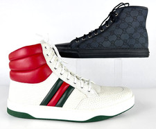 Scarpe sneakers alte Gucci nuove originali stile Mis Match taglia 7,5 8,5 US 7 8 UK 41 EU