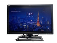 HP Monitors 24" 1920 x 1200 Widescreen DP DVI VGA LCD W/STAND  POWER CABLES