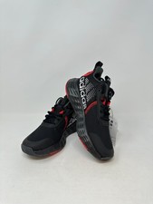 adidas Kid's Own The Game 2.0 Shoe IF2693 - US:1, Black/Vivid Red, M2 C370T 