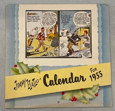 Vintage 1955 Jimmy Hatlo  They ll Do It Every Time  Nice Unused Comic Calendar