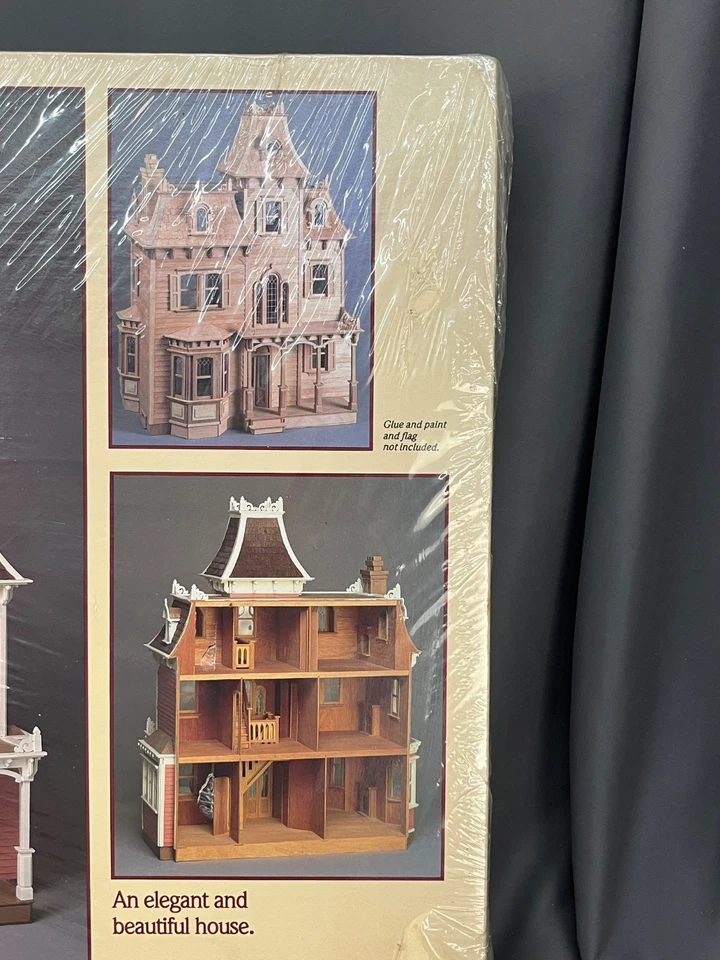 1983 Greenleaf THE BEACON HILL деревянный кукольный домик набор #8002 новый в заводской упаковке - Изображение 4 из 4