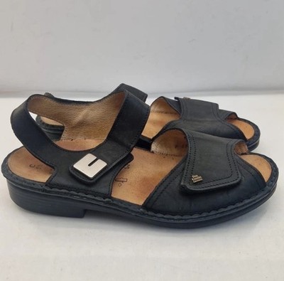 Finn Comfort gr 38 1/2 Damen Sandalen Sandaletten Pantoletten Sehr Gut S145